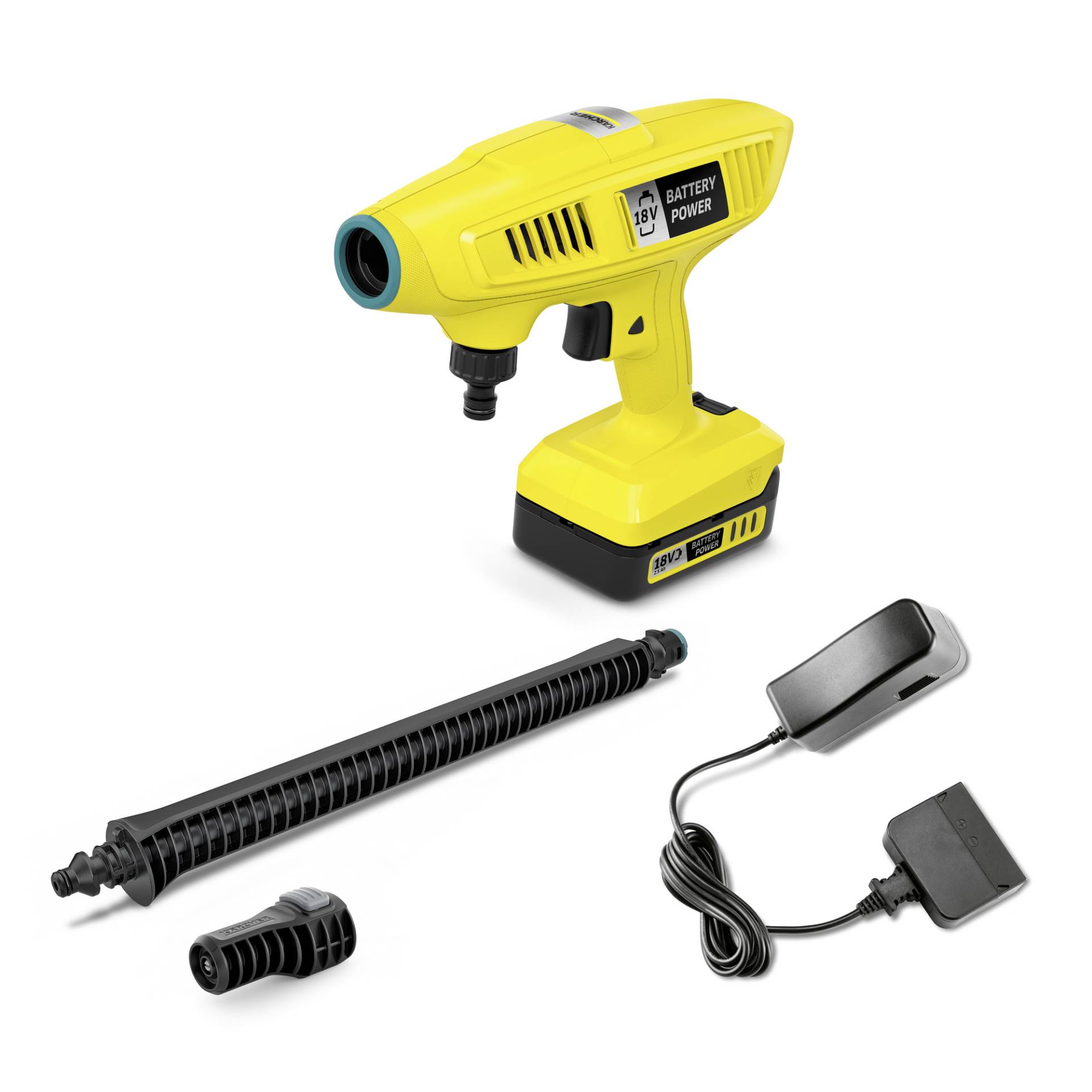 Kärcher Akku-Druckreiniger-Set 'KHB 4-18' 18 V inklusive Akku und Ladegerät Kärcher Akku-Druckreiniger-Set 'KHB 4-18' 18 V inklusive Akku und Ladegerät von Kärcher