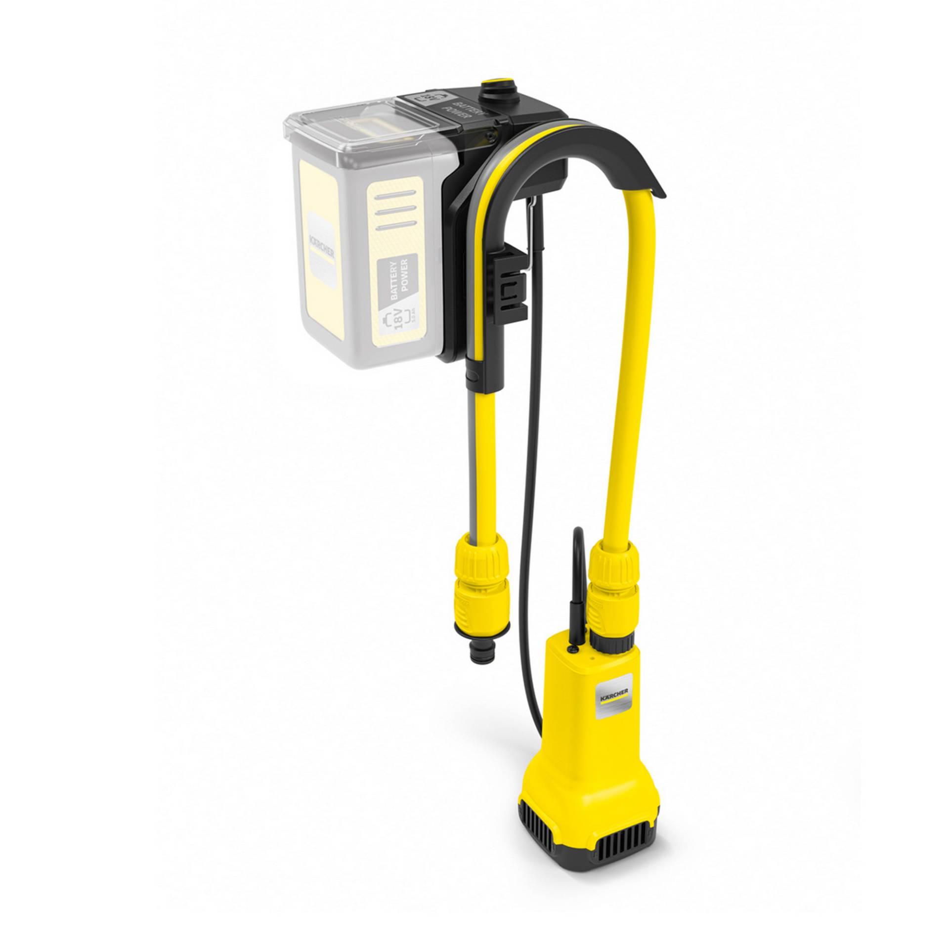 Kärcher Akku-Regenfasspumpe 'BP 2.000-18 Barrel' 80 W 2000 l/h ohne Akku und Ladegerät Kärcher Akku-Regenfasspumpe 'BP 2.000-18 Barrel' 80 W 2000 l/h ohne Akku und Ladegerät von Kärcher