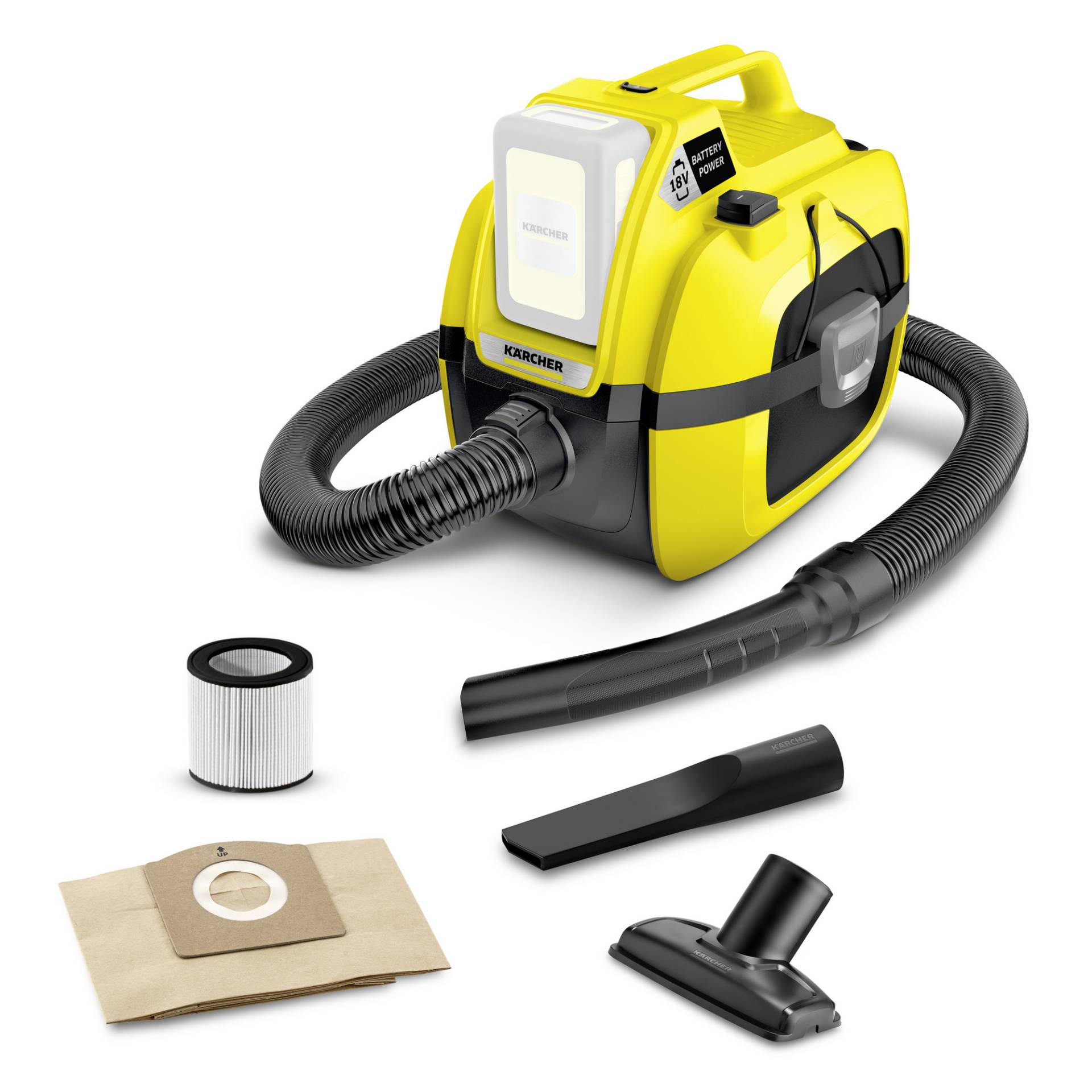 Kärcher Akku-Mehrzwecksauger 'WD 1 Compact Battery' Kärcher Akku-Mehrzwecksauger 'WD 1 Compact Battery' von Kärcher