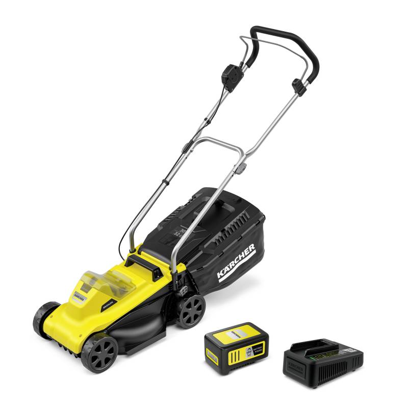 Kärcher Akku-Rasenmäher 'LMO 2-18 Battery Set' 18 V mit Akku, bis 250 m² von Kärcher