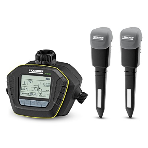 Kärcher Bewässerungscomputer SensoTimer ST 6 Duo eco!ogic (mit 2 Funksensoren), 2.645-214.0 von Kärcher