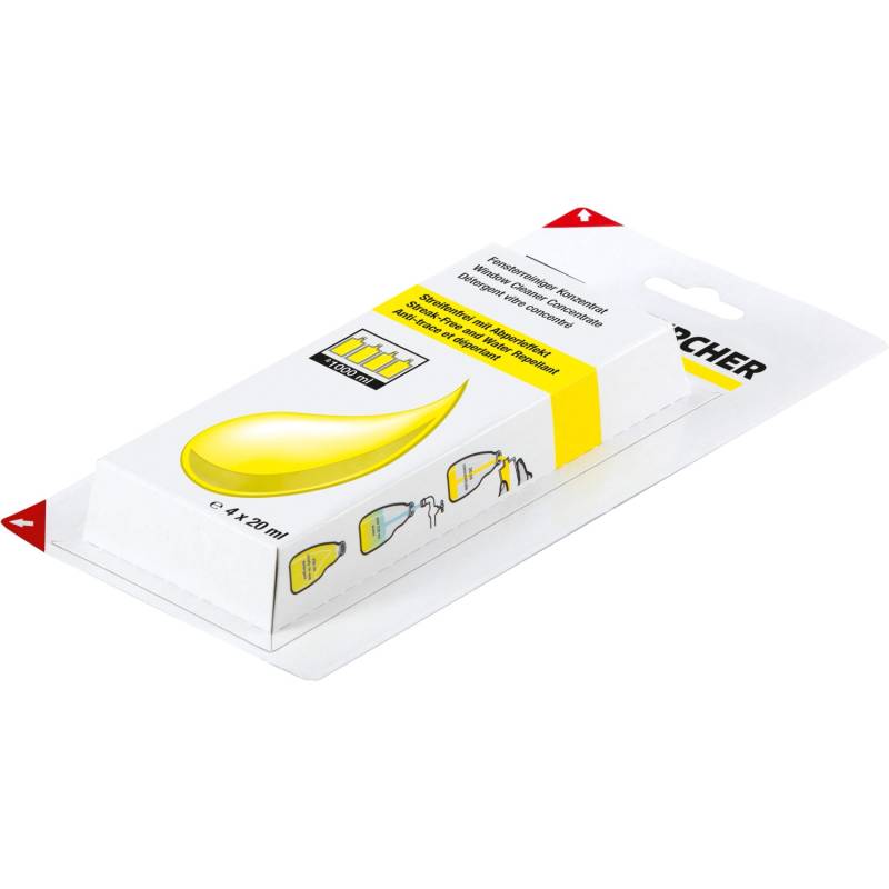 Kärcher Fensterreiniger Konzentrat 4 x 20 ml von Kärcher