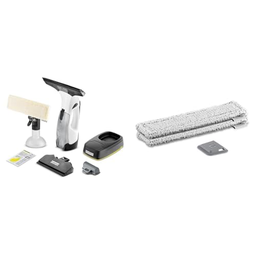 Kärcher Fenstersauger WV 5 Plus N Battery, mit zusätzlichem Akku & WV Mikrofaser-Wischbezug Outdoor Kärcher Fenstersauger WV 5 Plus N Battery, mit zusätzlichem Akku & WV Mikrofaser-Wischbezug Outdoor von Kärcher
