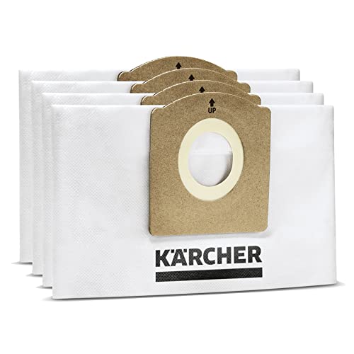 Kärcher Original Vliesfilterbeutel, 4 Stück, WD 1 Compact Battery, Weiß Kärcher Original Vliesfilterbeutel, 4 Stück, WD 1 Compact Battery, Weiß von Kärcher