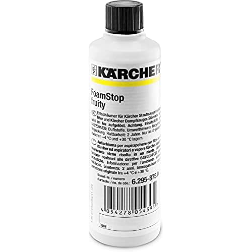 Kärcher FoamStop Fruity, mit dem flüssigen Entschäumungsmittel wird störender Schaum aufgelöst, allergenfreier und fruchtiger Dufrt, 125 ml Konzentrat ergeben verdünnt 125 l Flüssigkeit Kärcher FoamStop Fruity, mit dem flüssigen Entschäumungsmittel wird störender Schaum aufgelöst, allergenfreier und fruchtiger Dufrt, 125 ml Konzentrat ergeben verdünnt 125 l Flüssigkeit von Kärcher