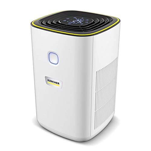 Kärcher Luftreiniger AF 20, Luftdurchsatz: 220m³/h, Raumgröße - 20-40 m², beseitigt 99,95% der Partikel bis zu 0,3μm wie Feinstaub, Aerosole, Allergene & Gerüche, Automatik-Funktion, Timer, Nachtmodus Kärcher Luftreiniger AF 20, Luftdurchsatz: 220m³/h, Raumgröße - 20-40 m², beseitigt 99,95% der Partikel bis zu 0,3μm wie Feinstaub, Aerosole, Allergene & Gerüche, Automatik-Funktion, Timer, Nachtmodus von Kärcher