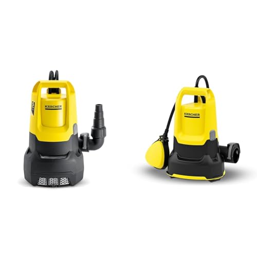 Kärcher SP 22.000 Dirt Schmutzwasser-Tauchpumpe, Fördermenge & SP 9.000 Flat flachsaugende Tauchpumpe von Kärcher