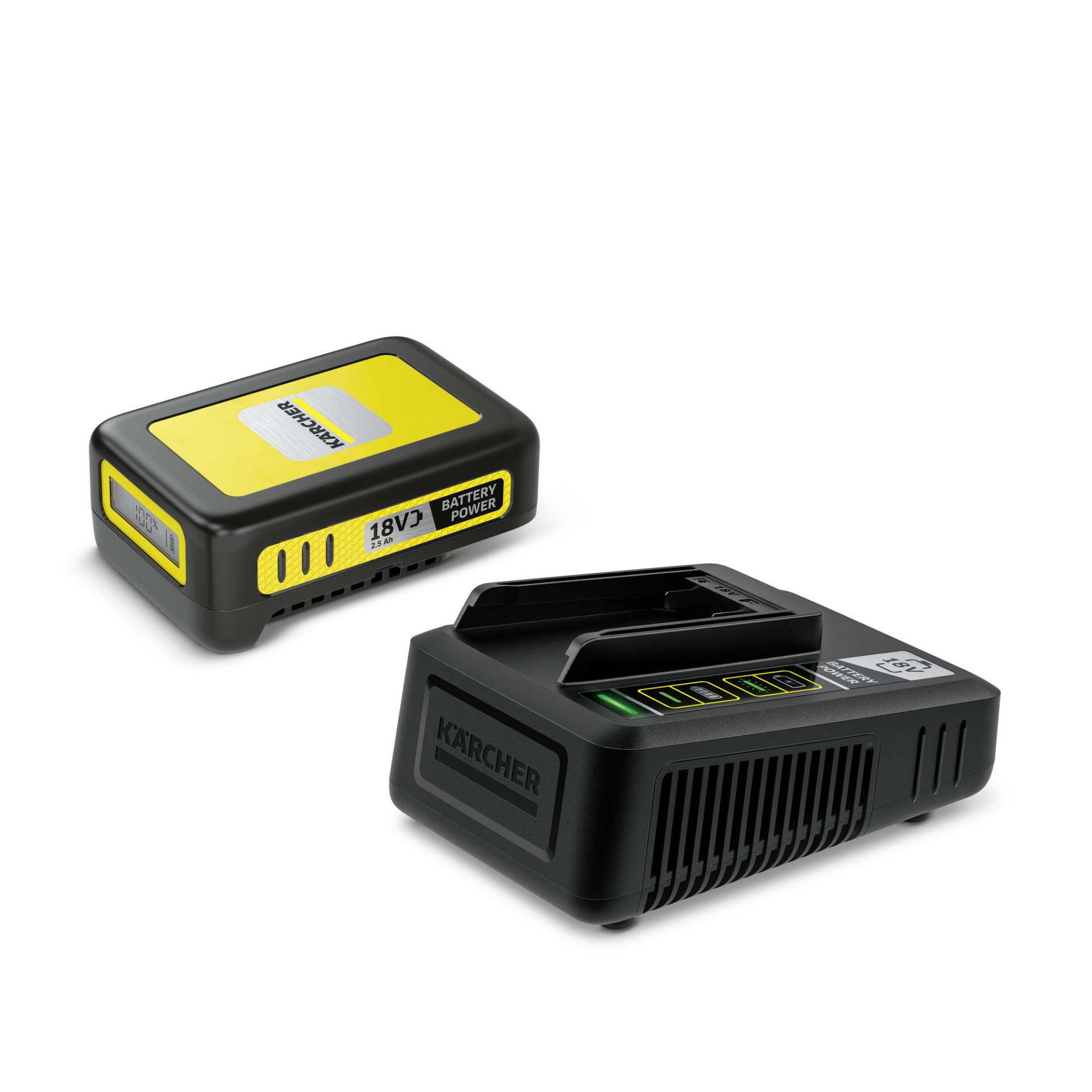Kärcher Akku-Starter-Set 'Battery Power' Ladegerät und Akku 18 V, 2,5 Ah Kärcher Akku-Starter-Set 'Battery Power' Ladegerät und Akku 18 V, 2,5 Ah von Kärcher