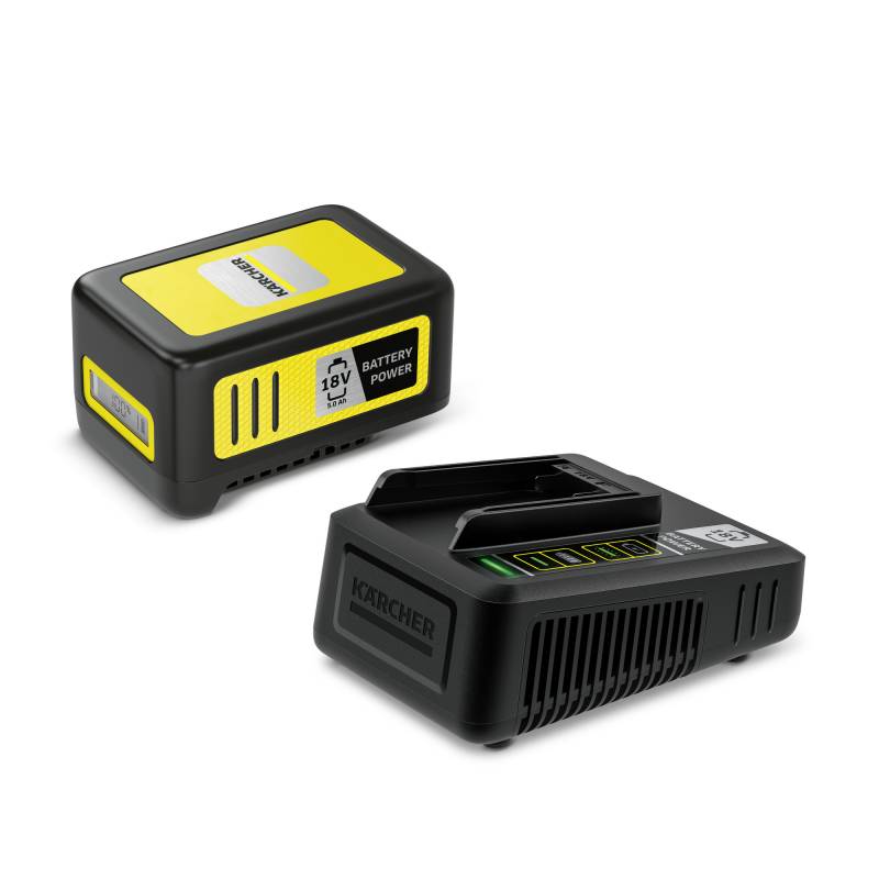 Kärcher Akku-Starter-Set 'Battery Power' Ladegerät und Akku 18 V, 5,0 Ah von Kärcher