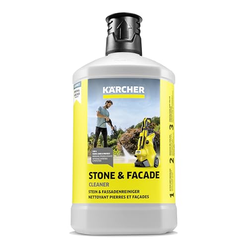 Kärcher Stein- und Fassadenreiniger RM 611, 3-in-1-Formel, 1 Liter - Kraftvoller Aktiv-Schmutzlöser, Schutz vor Wiederanschmutzung, Wind- und Wetterschutz Kärcher Stein- und Fassadenreiniger RM 611, 3-in-1-Formel, 1 Liter - Kraftvoller Aktiv-Schmutzlöser, Schutz vor Wiederanschmutzung, Wind- und Wetterschutz von Kärcher