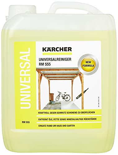 Kärcher Universalreiniger RM 555 für Hochdruckreiniger (Volumen: 5,0 l, biologisch abbaubar, äußerst materialschonend, pH neutral) von Kärcher