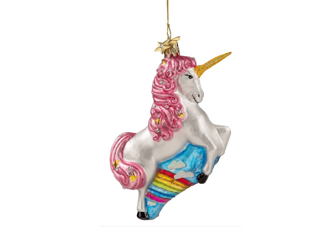 Käthe Wohlfahrt Christbaumschmuck Einhorn von Käthe Wohlfahrt