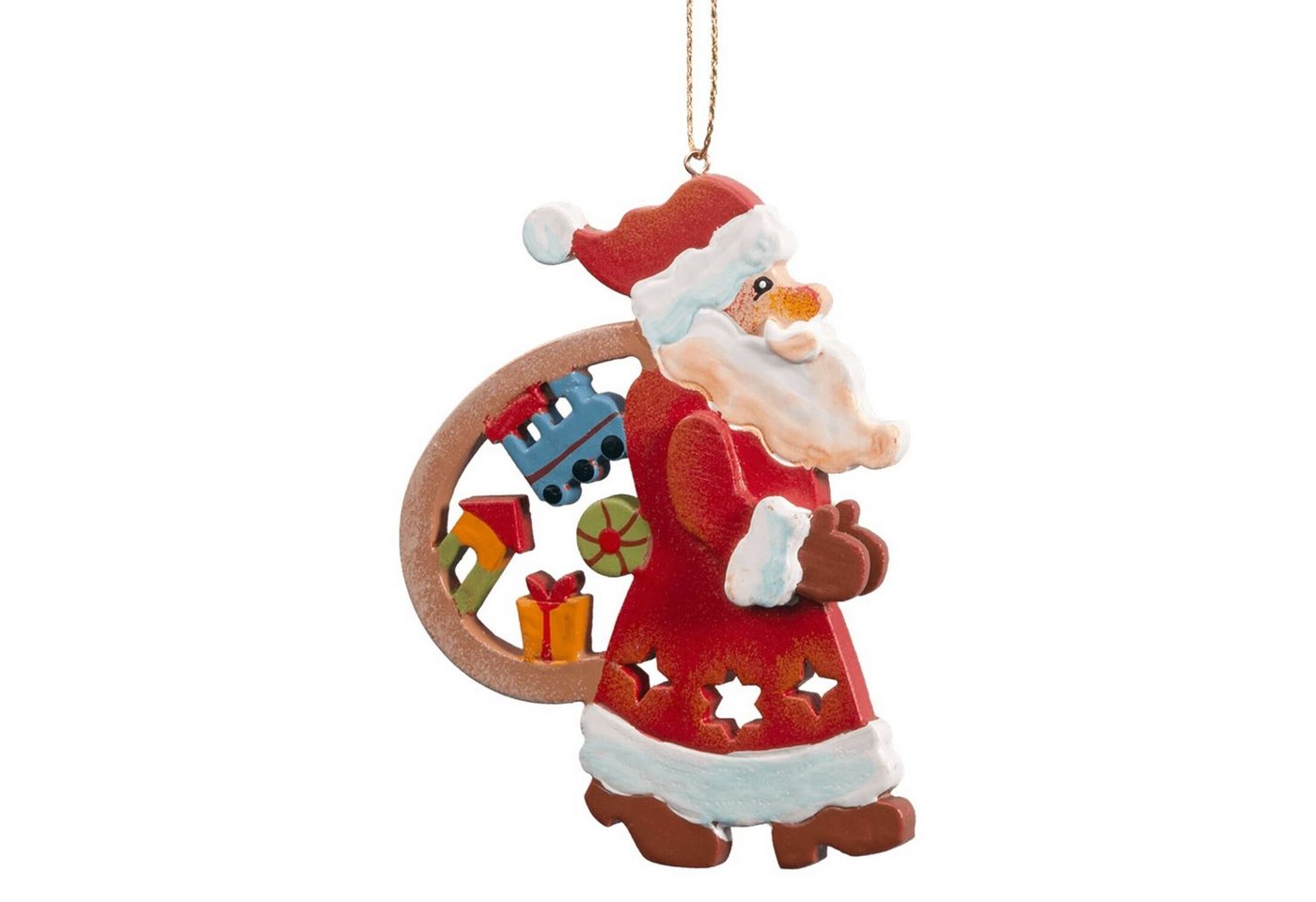 Käthe Wohlfahrt Christbaumschmuck Weihnachtsmann mit Geschenkesack von Käthe Wohlfahrt