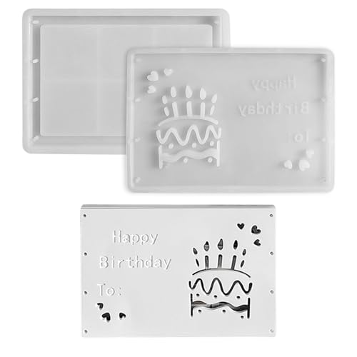 Kaezuy Silikonformen Gießformen 1 Satz Silikonform Geldgeschenk Gipsformen Zum Gießen Geschenkbox DIY Basteln Heimwerken (C) von Kaezuy