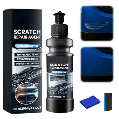 Kratzer Entferner Auto, Autolack Kratzer Entferner, Auto Kratzerentfernungs, 120ML Auto Kratzer Reparaturpaste, Auto Kratzer Entferner für Autos und Motorräder (1) von Kaezuy