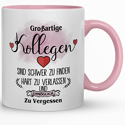 Kaffeebecher24 - Tasse mit Spruch - Tasse Kollegin - Spülmaschinenfest - 330ml - Büro Tasse für Arbeitskollegin - (Motiv 4) von Kaffeebecher24