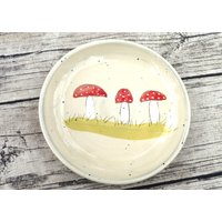Kinderteller "Fliegenpilz"-Getöpfert Kinderteller "Fliegenpilz"-Getöpfert von Kaffeepott