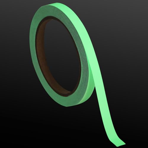 Leuchtendes Klebeband 10m x 10mm, Grünes Licht Leuchtband Aufkleber, Fluoreszierendes Warnband in Grün, Wasserdicht und Langlebig für Sicherheitsmarkierungen und Dekorationen, Einfach zu Entfernendes Leuchtendes Klebeband 10m x 10mm, Grünes Licht Leuchtband Aufkleber, Fluoreszierendes Warnband in Grün, Wasserdicht und Langlebig für Sicherheitsmarkierungen und Dekorationen, Einfach zu Entfernendes von Kahaybeall