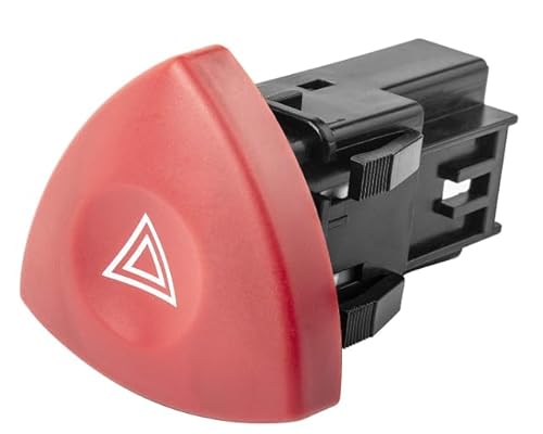 Warnblinker Schalter, Warnlichtschalter, Warnblinkschalter Warnblinker, Notlichtschalter, Warnblinkschalter 8200442724, Warnblinklicht Schalter, Warnblinklicht, Direkt Kompatibel von Kahaybeall