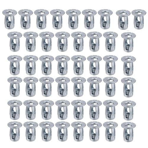Kahdsvby 50 Stück kurze Muttern mit Flansch Jack Blütenblatt-Muttern Expansionsmuttern für Muttern mit Blütenblatt 4 x 20 Linie Wand Hohl langlebig einfache Installation Kahdsvby 50 Stück kurze Muttern mit Flansch Jack Blütenblatt-Muttern Expansionsmuttern für Muttern mit Blütenblatt 4 x 20 Linie Wand Hohl langlebig einfache Installation von Kahdsvby