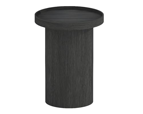 Kaheku Beistelltisch Vicenza schwarz 50 Ø 45h schwarz 12702913 von Kaheku