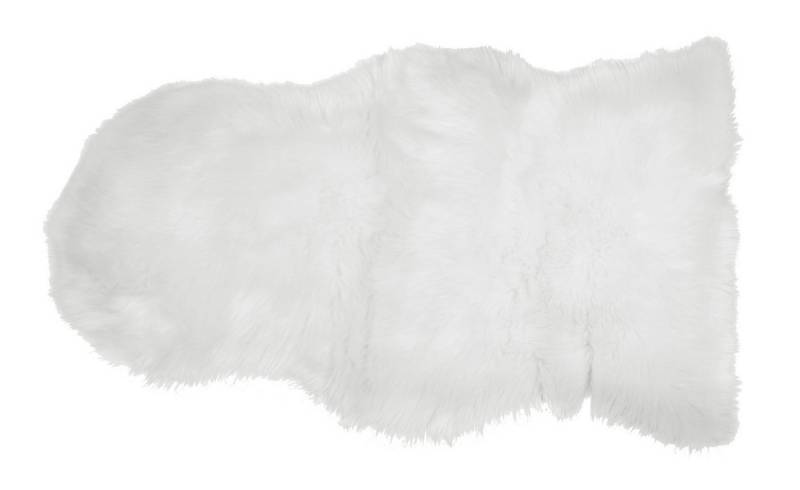 Kaheku Fellteppich Kaheku Kunstfell Benson, weiß, ca. 102x65 cm, 1046004520 von Kaheku