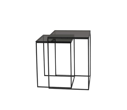 Kaheku Tisch Eklund 2er Set schwarz 323025913 von Kaheku