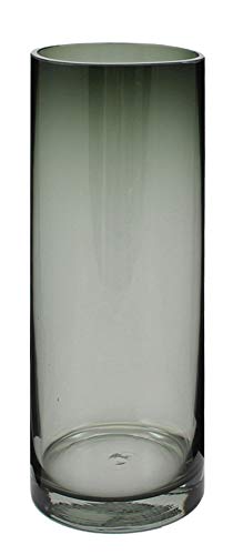 Kaheku Vase Motala Zylinder grau, Ø 15 cm, H= 40 cm 420635805 von Kaheku