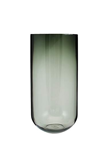 Kaheku Vase Relax grau, Ø 12 cm, H= 25 cm 420637105 von Kaheku