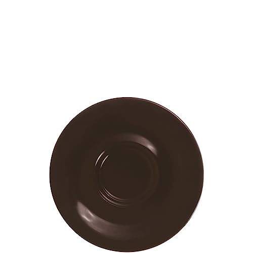 KAHLA 573516A72605C Pronto Colore Untertasse 16 cm chocolate brown|brauner Unterteller aus Porzellan von KAHLA