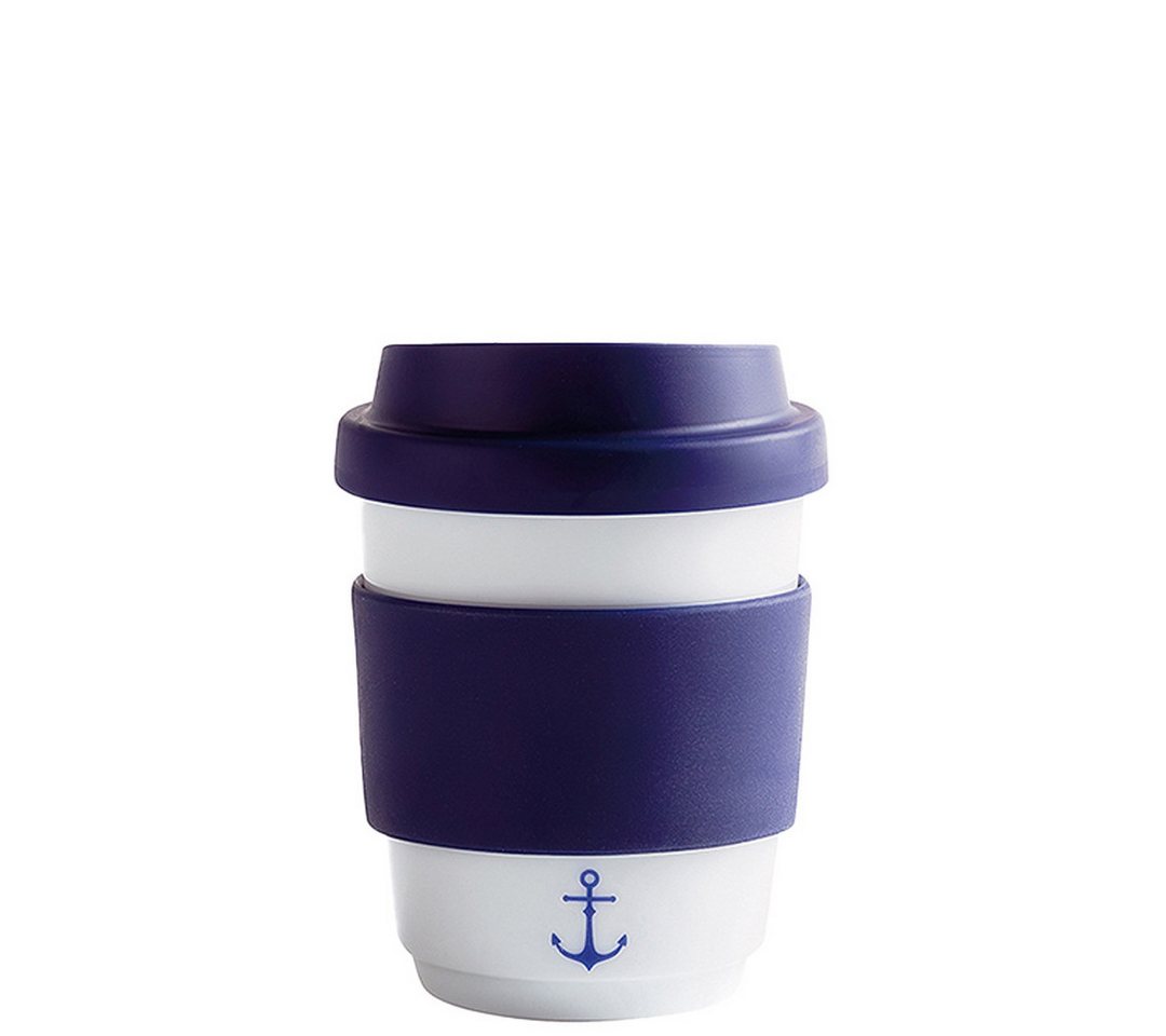 KAHLA Coffee-to-go-Becher Ahoi Marie fillit Becher + Trinkdeckel, Made in Germany von KAHLA