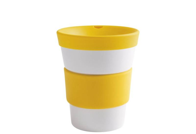 KAHLA Coffee-to-go-Becher Cupit Becher + Trinkdeckel, Porzellan, Made in Germany KAHLA Coffee-to-go-Becher Cupit Becher + Trinkdeckel, Porzellan, Made in Germany von KAHLA