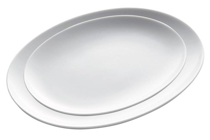 KAHLA Servierplatte BBQ Platten-Set, Porzellan, (2-tlg., Platten-Set), Made in Germany von KAHLA