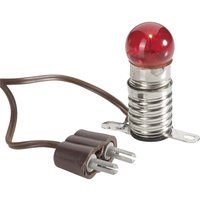 Kahlert Licht 60601 Beleuchtung Glühlampe mit Metallsteg Rot E10 3.5 V von Kahlert Licht