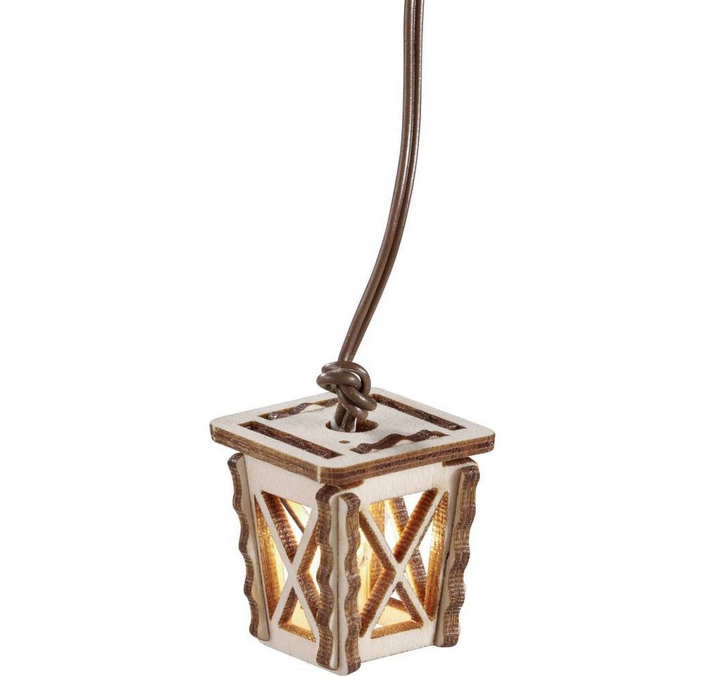 Kahlert Licht Krippen-Zubehör Holzlaterne mini 20666 von Kahlert Licht