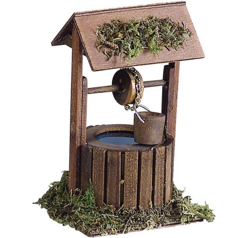 Kahlert Licht Krippen-Zubehör Miniatur-Brunnen 40659, mit Lichteffekt von Kahlert Licht