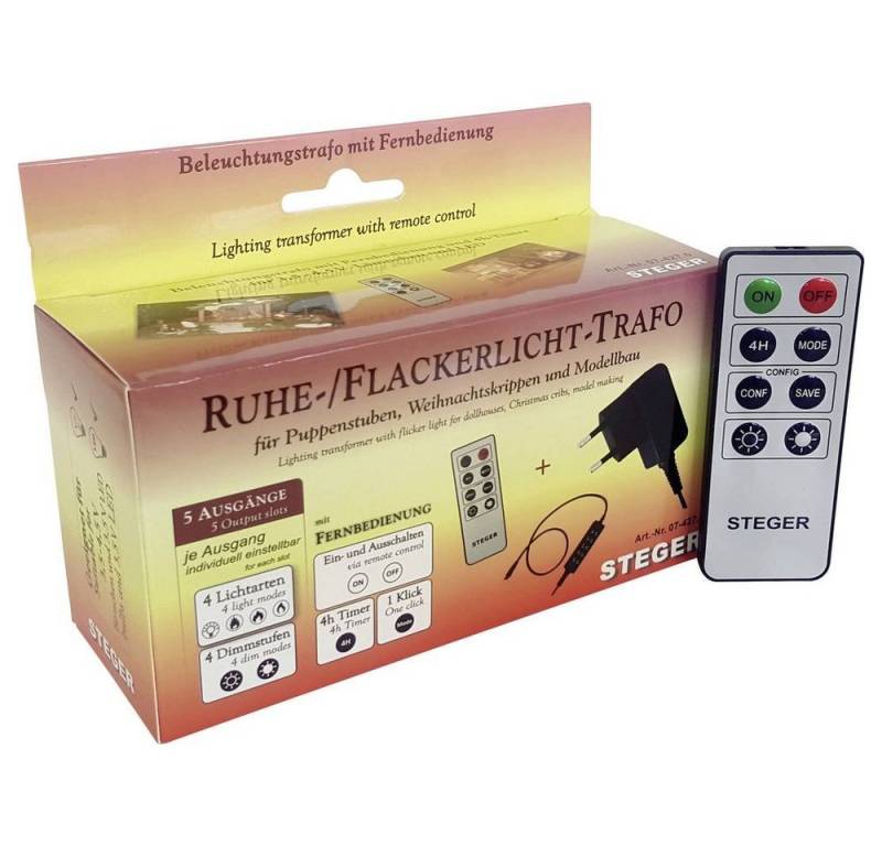 Kahlert Licht Krippen-Zubehör Trafo mit Fernbedienung von Kahlert Licht