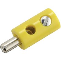 Miniatur-Bananenstecker Stecker, gerade Stift-Ø: 2.6 mm Gelb 1 St. - Kahlert Licht Miniatur-Bananenstecker Stecker, gerade Stift-Ø: 2.6 mm Gelb 1 St. - Kahlert Licht von Kahlert Licht