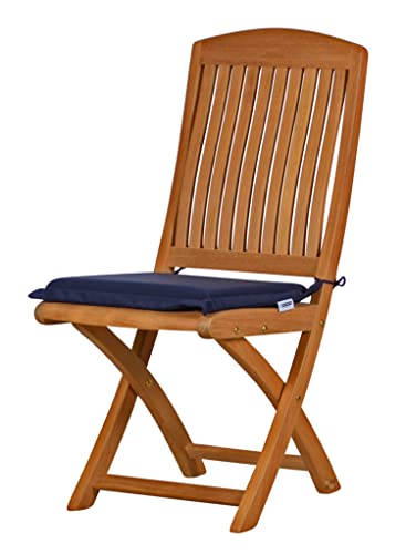 Sitzauflage Gartenstuhl blau Marineblau Navy Premium Made in Germany Sitzauflage Gartenstuhl blau Marineblau Navy Premium Made in Germany von Kai Wiechmann