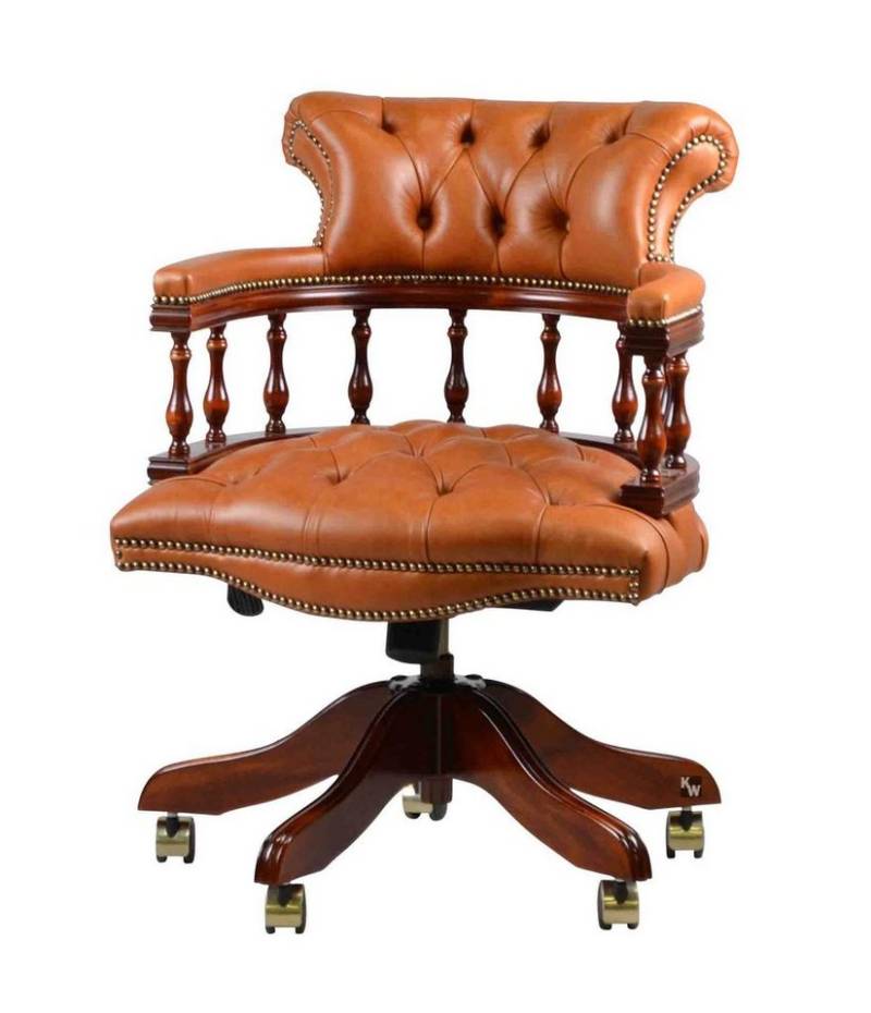 Kai Wiechmann Bürostuhl Drehsessel Harvey Polsterung light brown von Kai Wiechmann