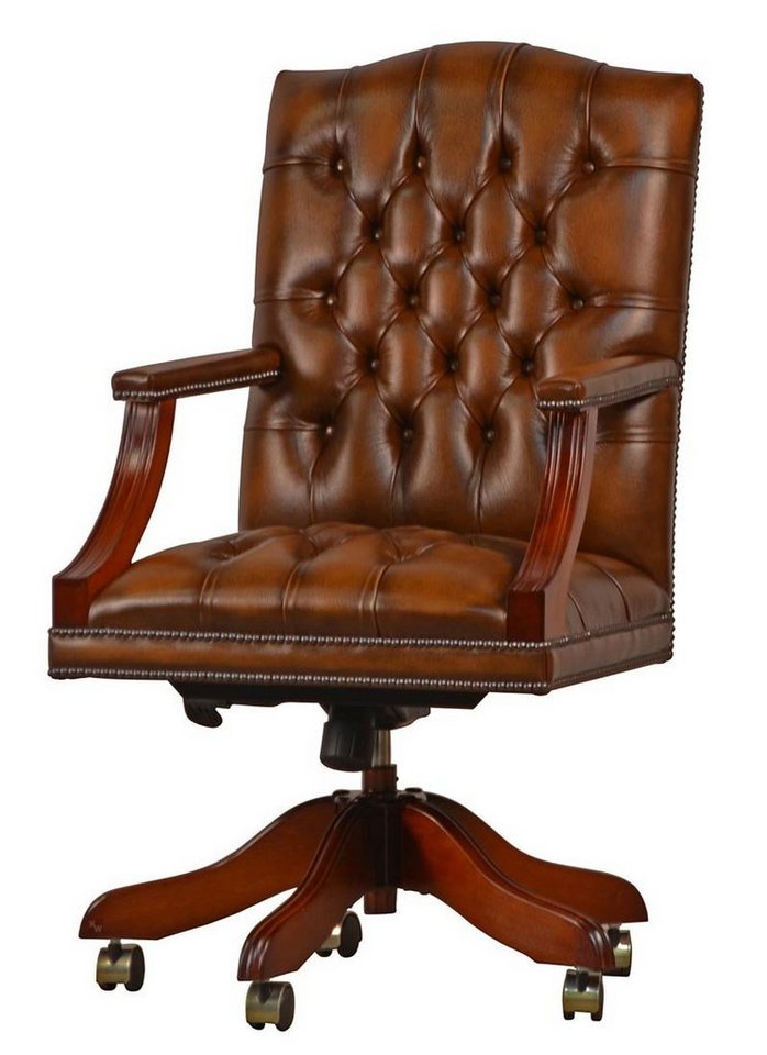 Kai Wiechmann Bürostuhl Gainsborough Swivel Edward Polsterung dark brown von Kai Wiechmann