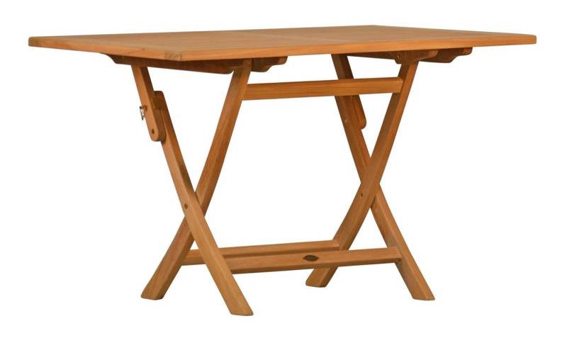 Kai Wiechmann Klapptisch Premium Teak Falttisch als wetterfester Teak Gartentisch, klappbarer und unbehandelter Teakholztisch von Kai Wiechmann