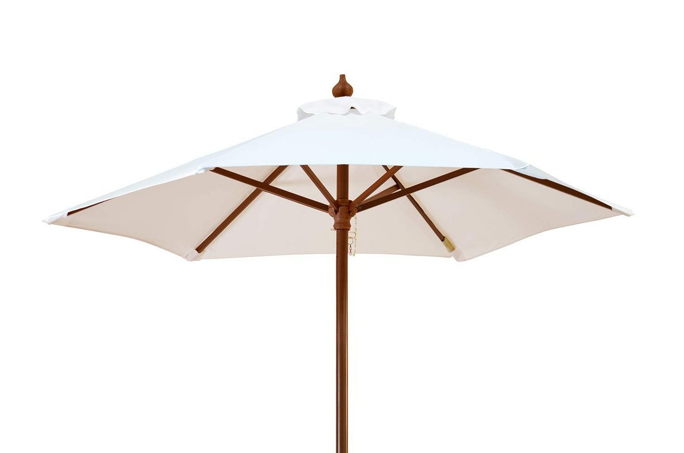 Kai Wiechmann Sonnenschirm Kompakter Balkonschirm 180 cm als hochwertiger Schattenspender, Strandschirm mit Tragetasche, Windauslass & UPF50+ von Kai Wiechmann
