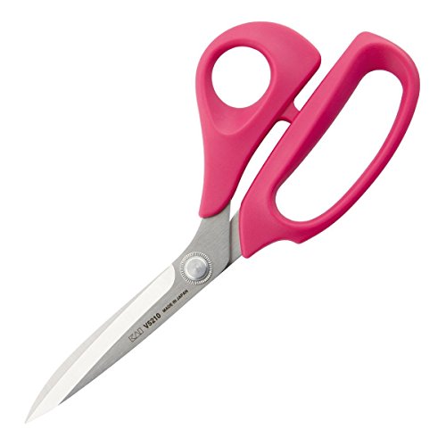 KAI Universalschere aus der Serie V5000 in pink - Gesamtlänge 21 cm - Schere zum Basteln, Allroundschere, Küchenschere - Made in Japan für höchste Qualitätsansprüche von Kai