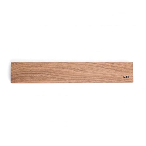 KAI Magnetleiste aus Eiche für Messeraufbewahrung - hochwertiges Holz für die Küche - Abmessungen 39 x 6,5 x 3 cm - Leiste für Küche Magnet Brett Holz KAI Magnetleiste aus Eiche für Messeraufbewahrung - hochwertiges Holz für die Küche - Abmessungen 39 x 6,5 x 3 cm - Leiste für Küche Magnet Brett Holz von KAI