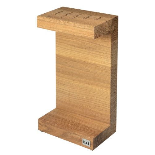 KAI Shun C-Messerblock aus geölter Eiche - Elegante Messeraufbewahrung - Platz für 5 Küchenmesser bis 26 cm Klingenlänge - Rutschfeste Gummifüße - Maße: 17 x 10 x 30 KAI Shun C-Messerblock aus geölter Eiche - Elegante Messeraufbewahrung - Platz für 5 Küchenmesser bis 26 cm Klingenlänge - Rutschfeste Gummifüße - Maße: 17 x 10 x 30 von KAI