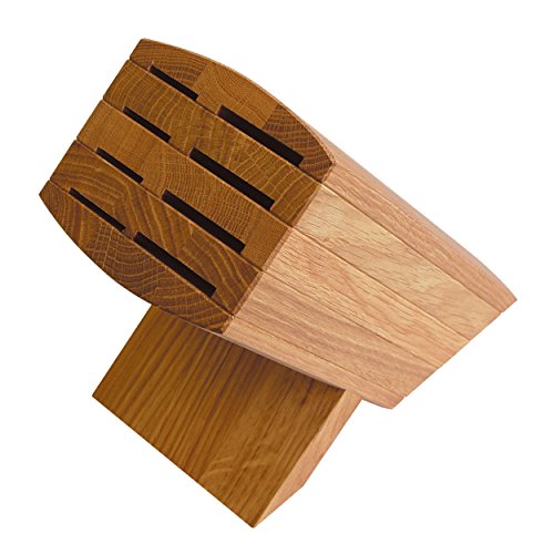 KAI Wasabi traditioneller Messerblock aus Holz - Premiumqualität Eiche - Platz für 8 Messer, zerlegbar zur Reinigung - Abmessung 31 x 18 x 34 cm, Braun KAI Wasabi traditioneller Messerblock aus Holz - Premiumqualität Eiche - Platz für 8 Messer, zerlegbar zur Reinigung - Abmessung 31 x 18 x 34 cm, Braun von KAI