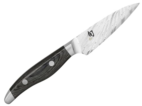 KAI Shun Nagare Black Officemesser 9 cm Klingenlänge - 72 Lagen Damaszenerstahl VG 2 & VG 10 Dual-Core-Klinge - Pakkaholz schwarz - Handgefertigt in Japan - Gemüsemesser Spickmesser geschmiedet KAI Shun Nagare Black Officemesser 9 cm Klingenlänge - 72 Lagen Damaszenerstahl VG 2 & VG 10 Dual-Core-Klinge - Pakkaholz schwarz - Handgefertigt in Japan - Gemüsemesser Spickmesser geschmiedet von KAI