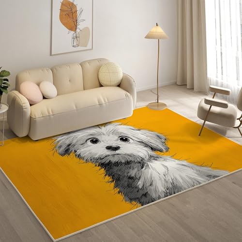 KaiHeBeding Teppich 200x300, Waschbar Anti-Rutsch Extra GroßE Teppiche, Havaneser Moderner Kurzflor Teppich Wohnzimmer Schlafzimmer mit, Haustiere KaiHeBeding Teppich 200x300, Waschbar Anti-Rutsch Extra GroßE Teppiche, Havaneser Moderner Kurzflor Teppich Wohnzimmer Schlafzimmer mit, Haustiere von KaiHeBeding