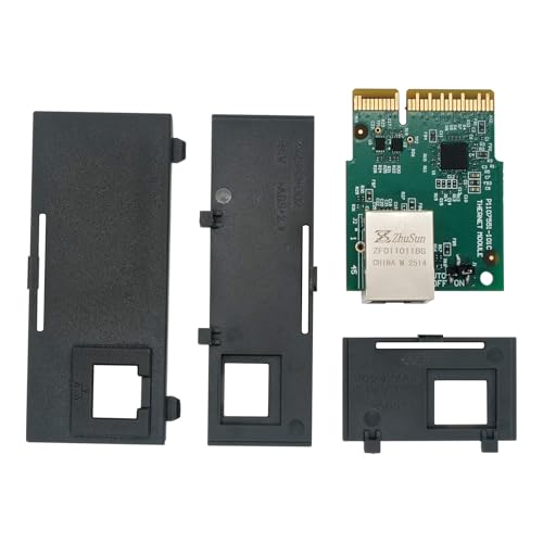 ZD421 Kit Upgrade Netzwerkkarte Ethernet-Modul für Zebra ZD411T ZD411D ZD421D ZD421T ZD421C ZD611D ZD611T Thermoetiketten-Barcode-Drucker, Teilenummer: P1112640-015 von Kaibintex